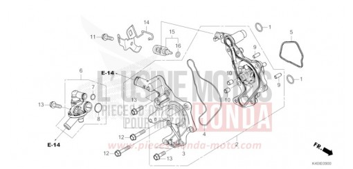 WATER PUMP NSS125ADR de 2024